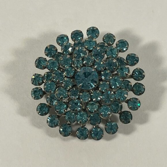 Light Blue Gemstone Pin - Picture 1 of 2